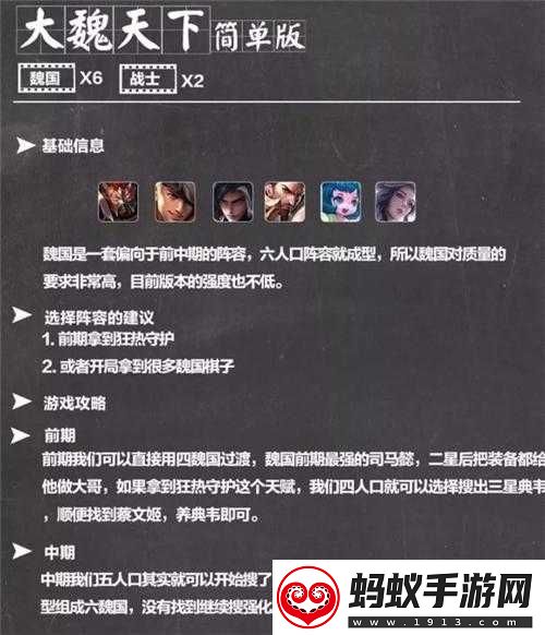 王者模拟战大魏天下流