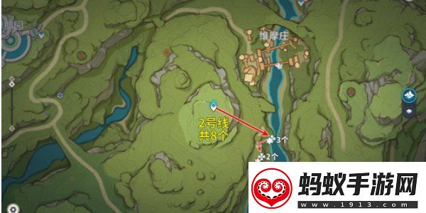 原神劫波莲采集位置分享